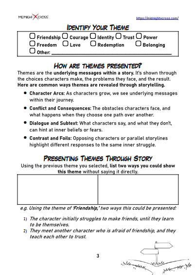 Beginner Story Starter Preview 3
